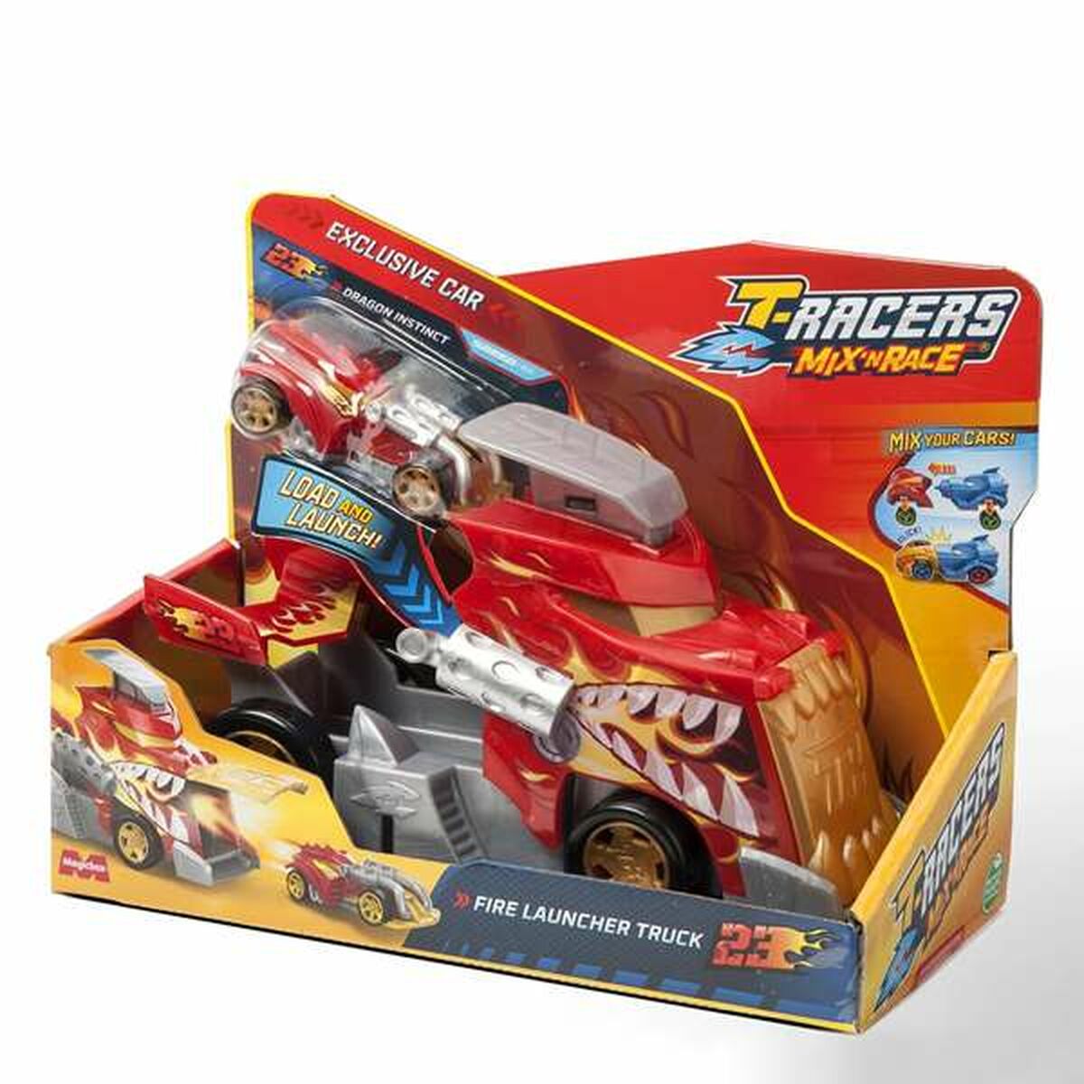 Kastare Magicbox Launcher Truck T-Racers Mix 'N Race 10 x 16,8 x 22,5 cm Bil - 3