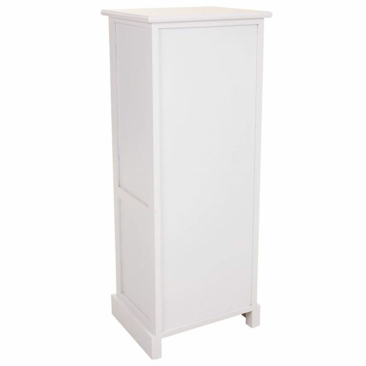 Byrå Alexandra House Living Vit Käpp Paulowniaträ Trä MDF 29 x 91 x 35 cm - 4
