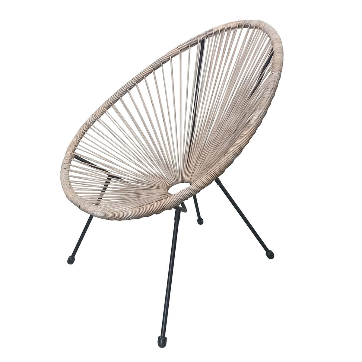 Trädgårdssoffa Acapulco Naturell Snöre 72 x 77 x 84 cm