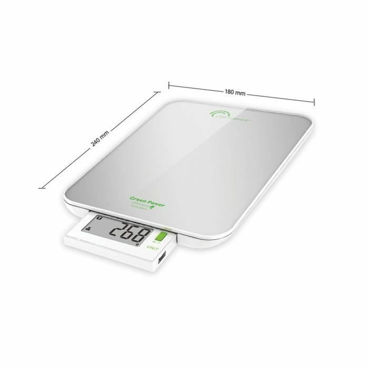 Köksvåg Little Balance Green Power 6 Kg - 2
