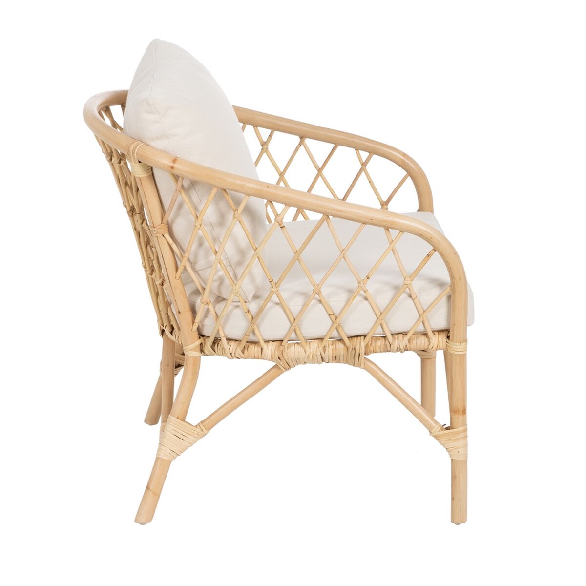 Trädgårdssoffa Naturell 68 X 72 X 76 CM - 3