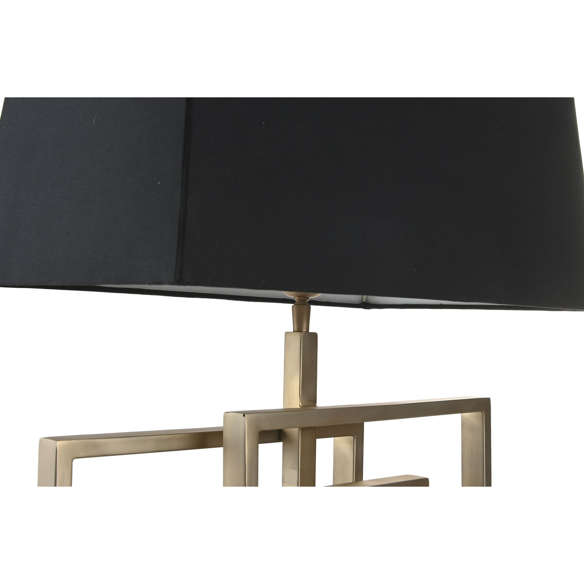 Bordslampa Home ESPRIT Svart Gyllene 50 W 220 V - 3
