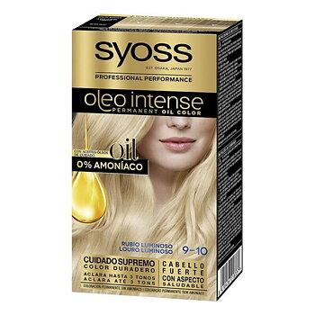 Permanent färg Syoss Olio Intense Ljusblont Nº 9,10 Platinablont Nº 9.10-Rubio Luminoso