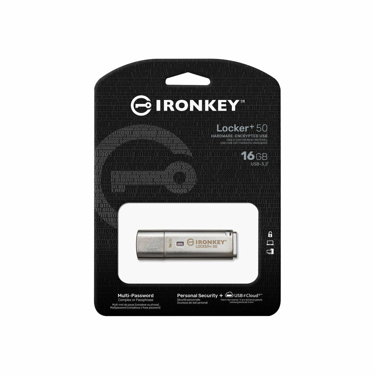 USB-minne Kingston IKLP50/16GB 16 GB - 2