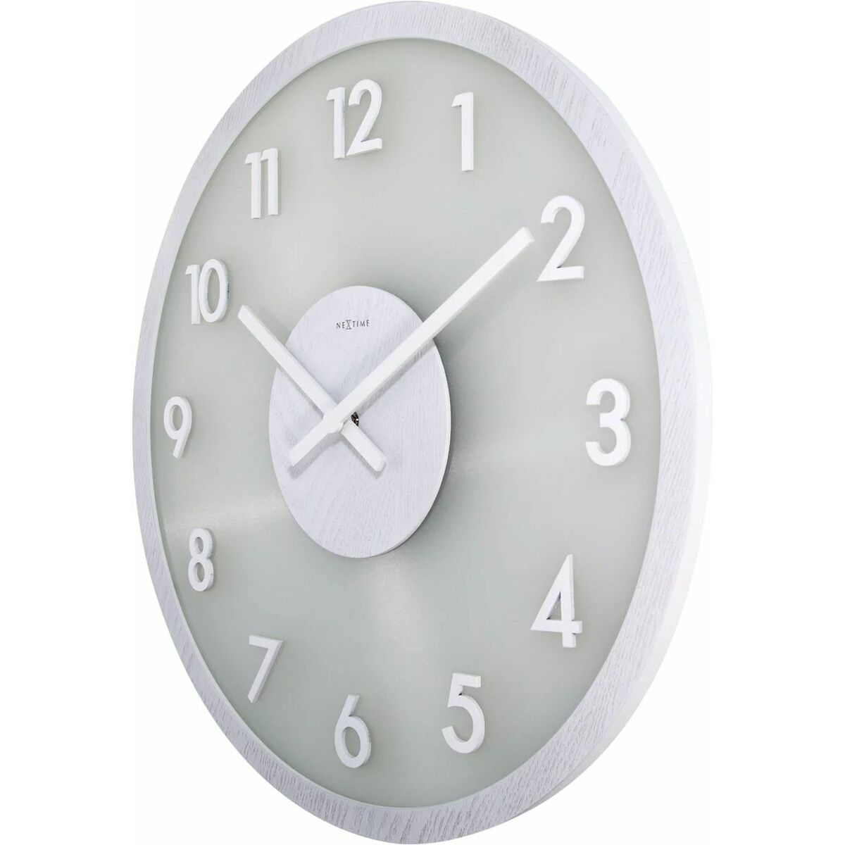 Väggklocka Nextime NEXTIME 3205WI Vit Trä (Renoverade A) - 2
