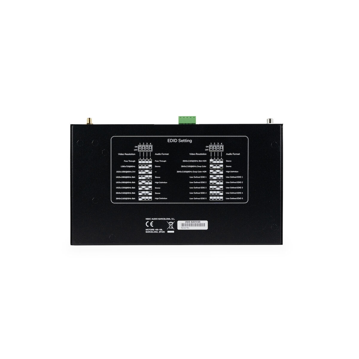 HDMI-Brytare ecler VEO-SWM44 - 3