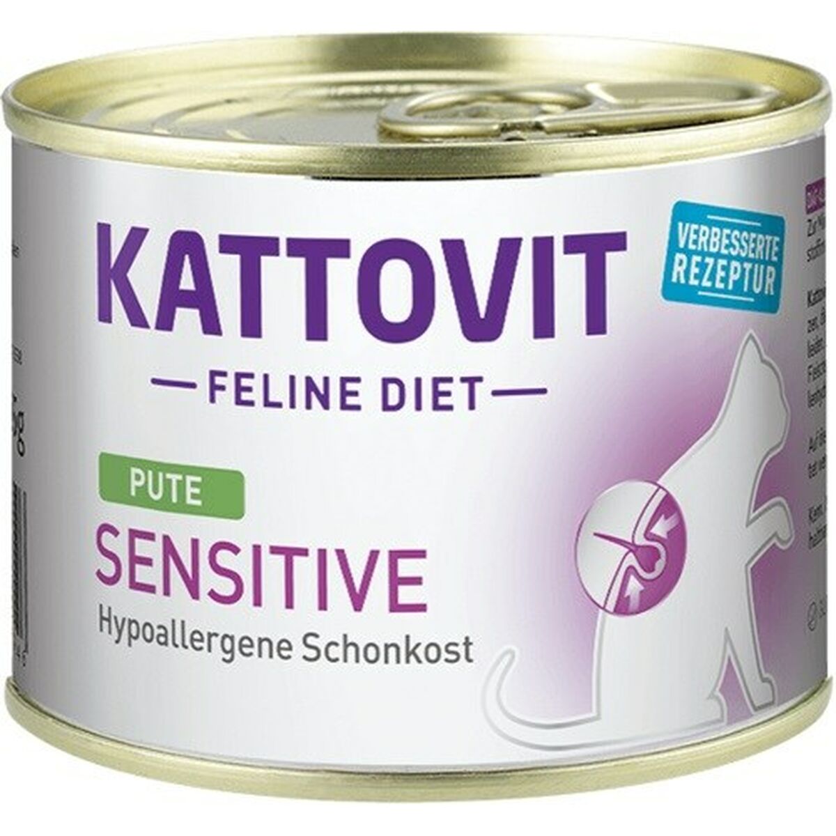 Kattmat Kattovit Sensitive Turkey Kalkon 185 g