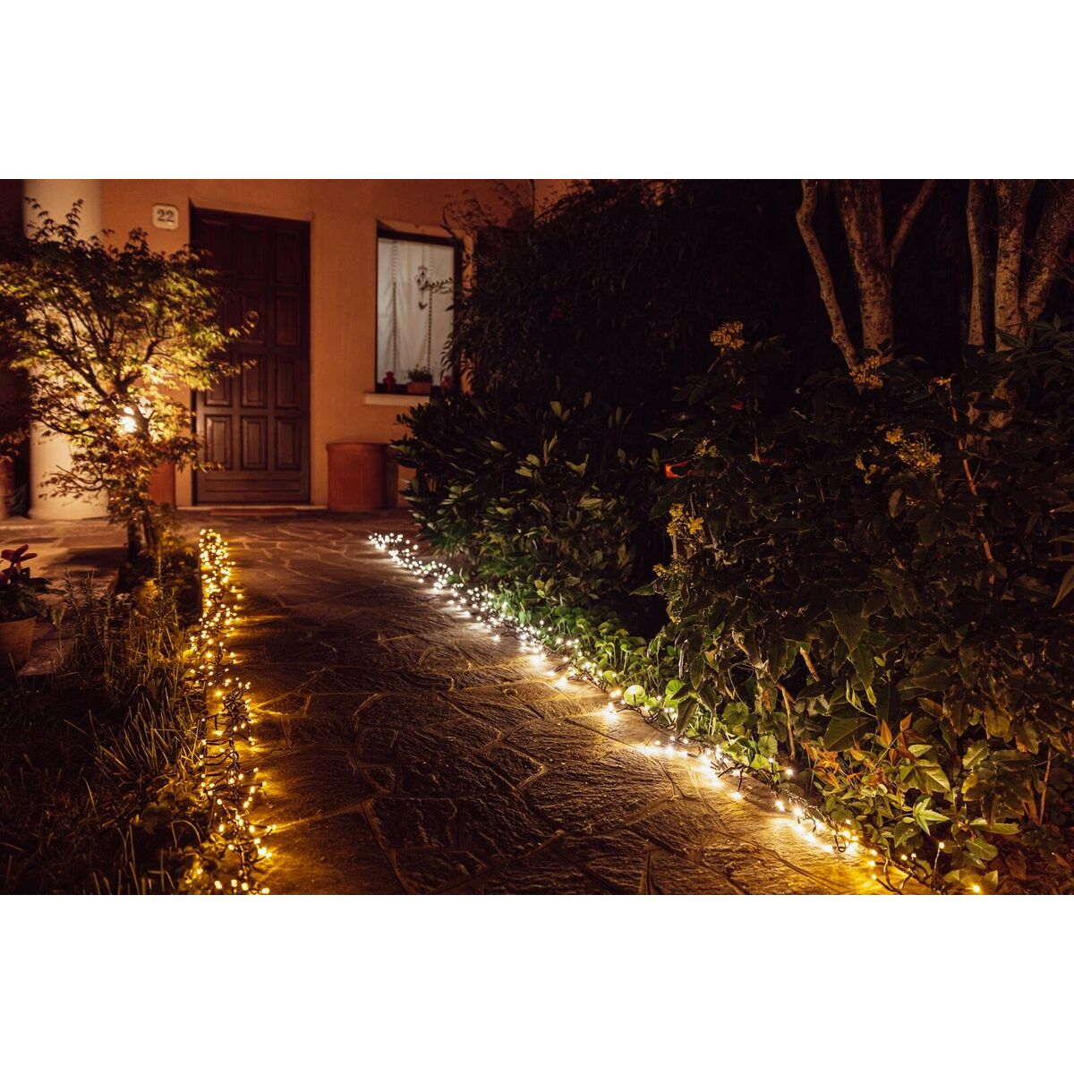 LED-krans Twinkly CLUSTER Jul Svart 6 m - 6