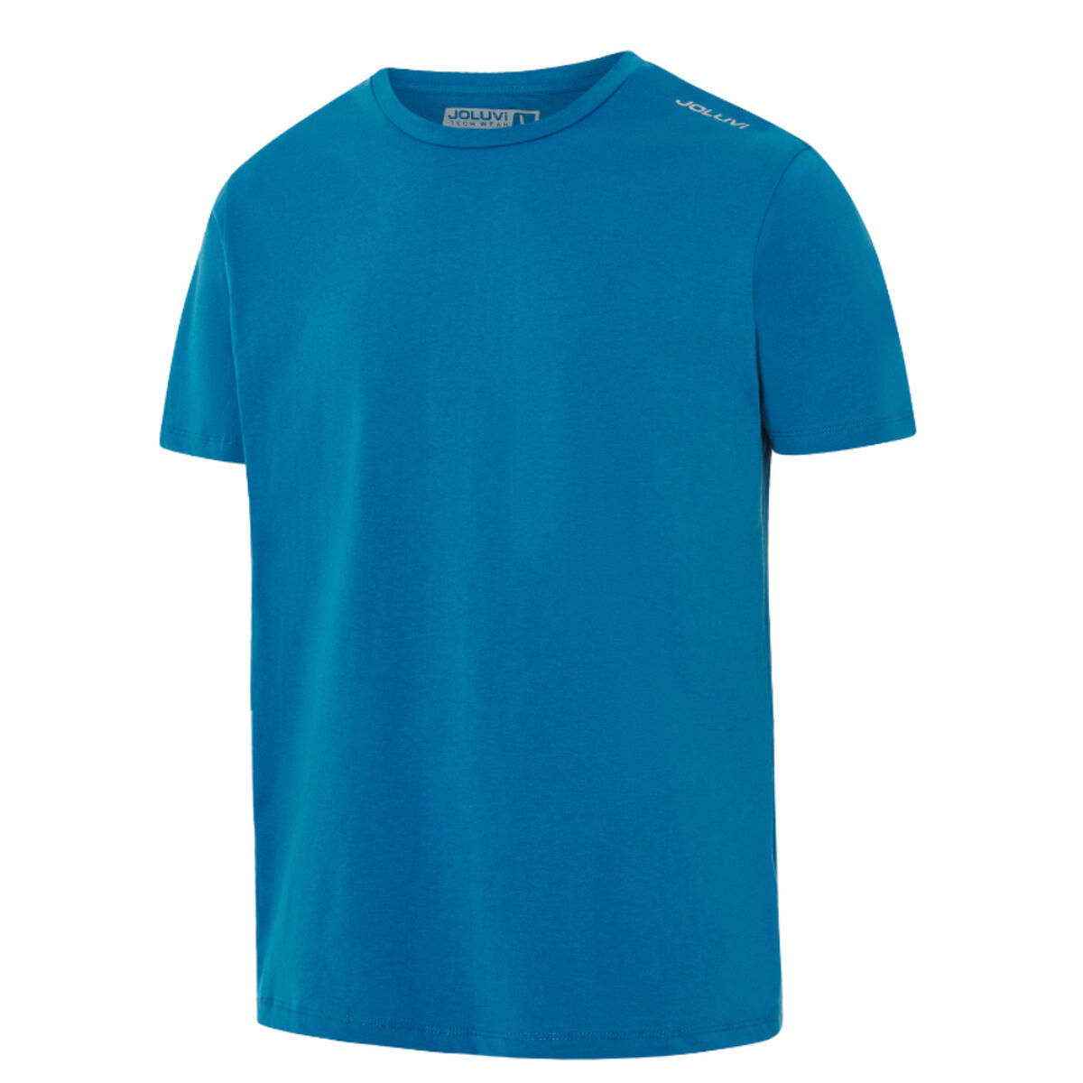 T-shirt med kortärm Herr Joluvi Combed Cotton Blå - 5