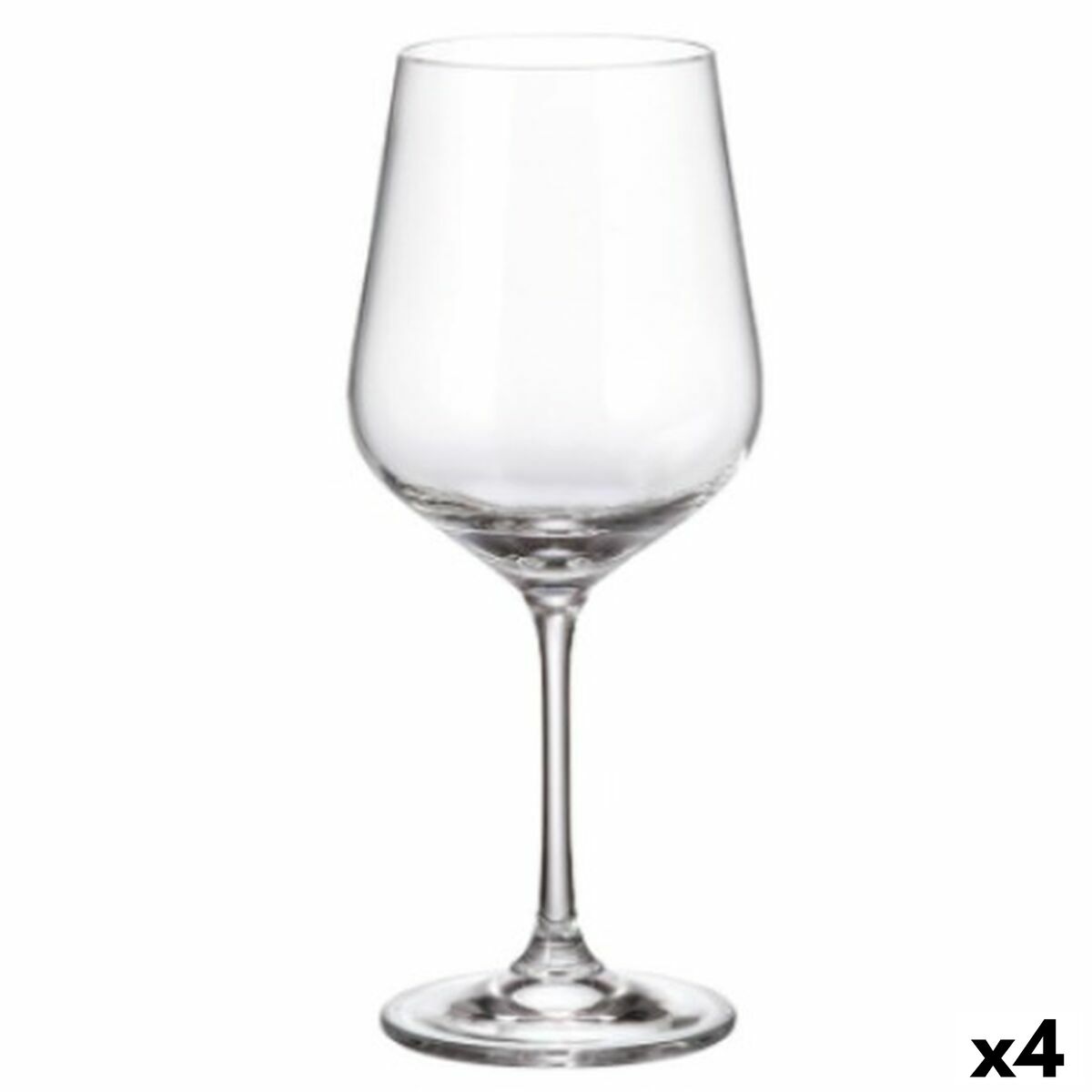 Set med vinglas Bohemia Crystal Sira 580 ml 6 Delar (4 antal)