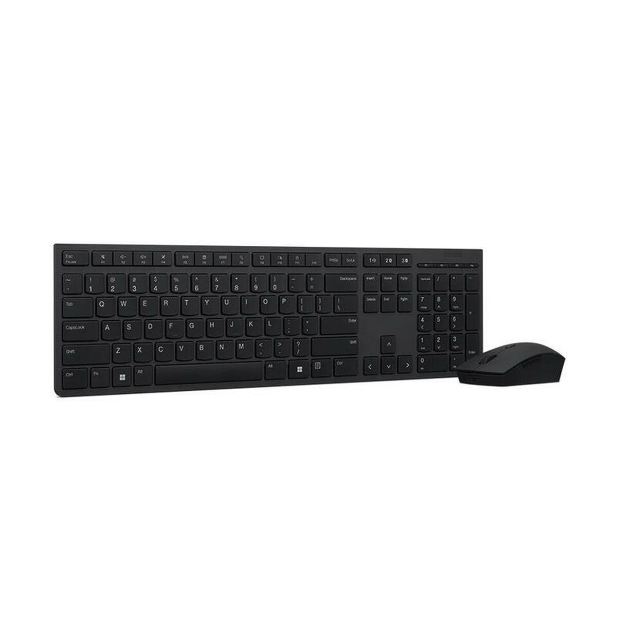 Trådlöst Tangentbord och Mus Lenovo SLIM COMBO II ES MC00011728 Svart Qwerty Spanska - 4