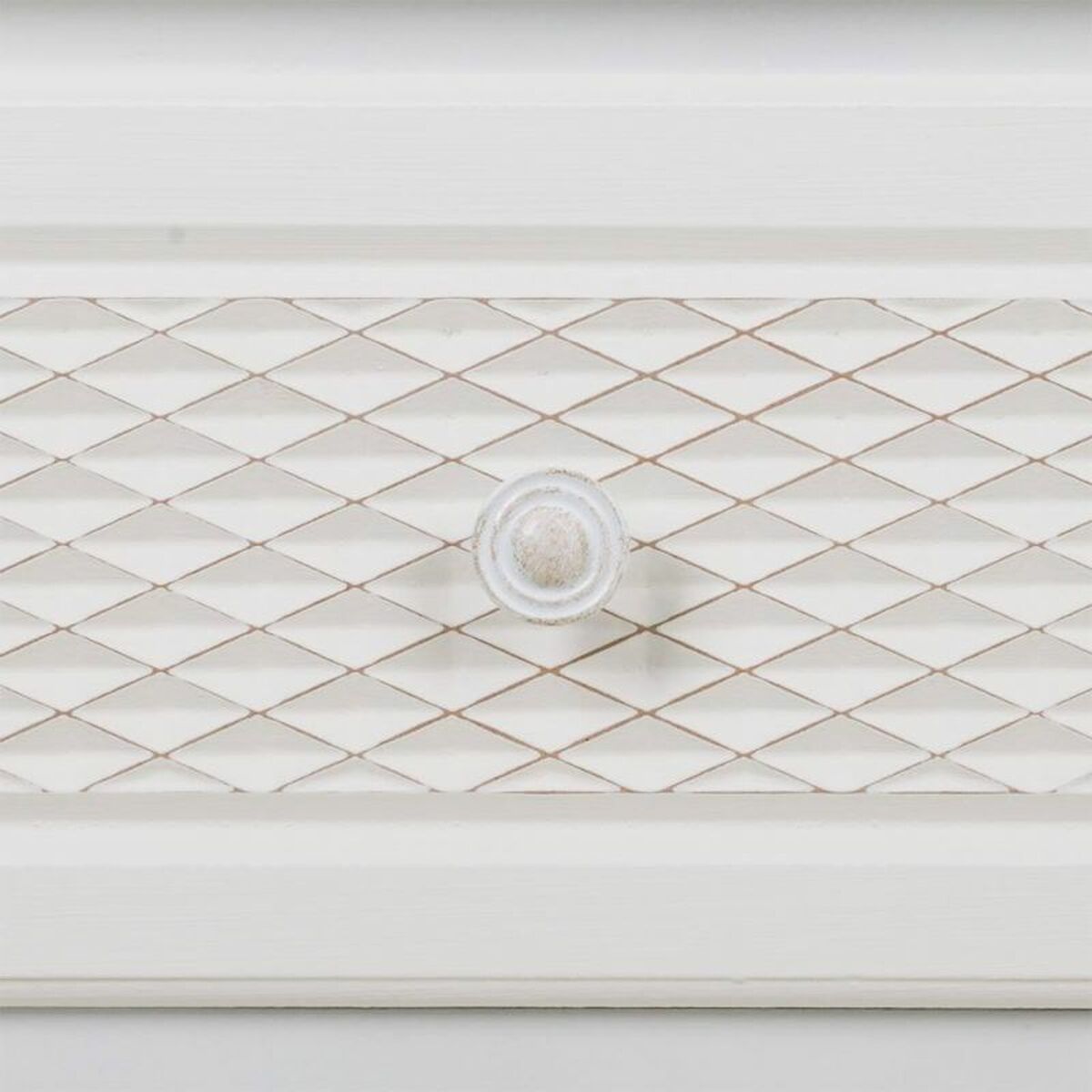 Kommod Alexandra House Living Vit Kräm Metall furuträ Trä MDF 40 x 81 x 80 cm - 6