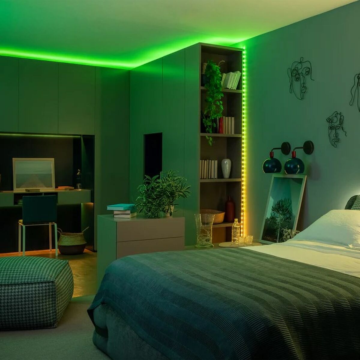 LED-krans Twinkly TWD400STP-TEU Multicolour Jul 2 m (1 Delar) - 7