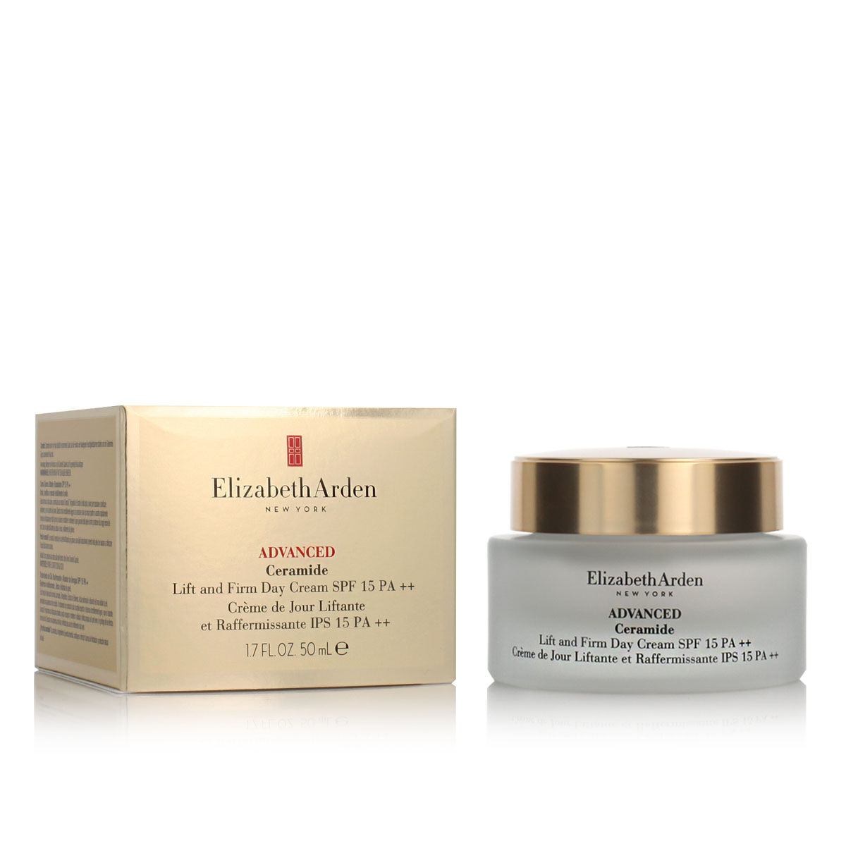 Dagkräm mot rynkor Elizabeth Arden Advanced Spf 15 50 ml Stärkande