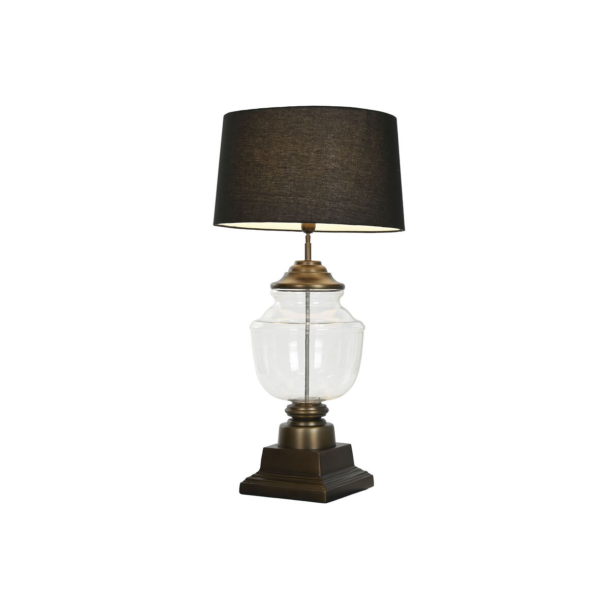 Bordslampa Home ESPRIT Svart Brons 50 W 220 V - 2