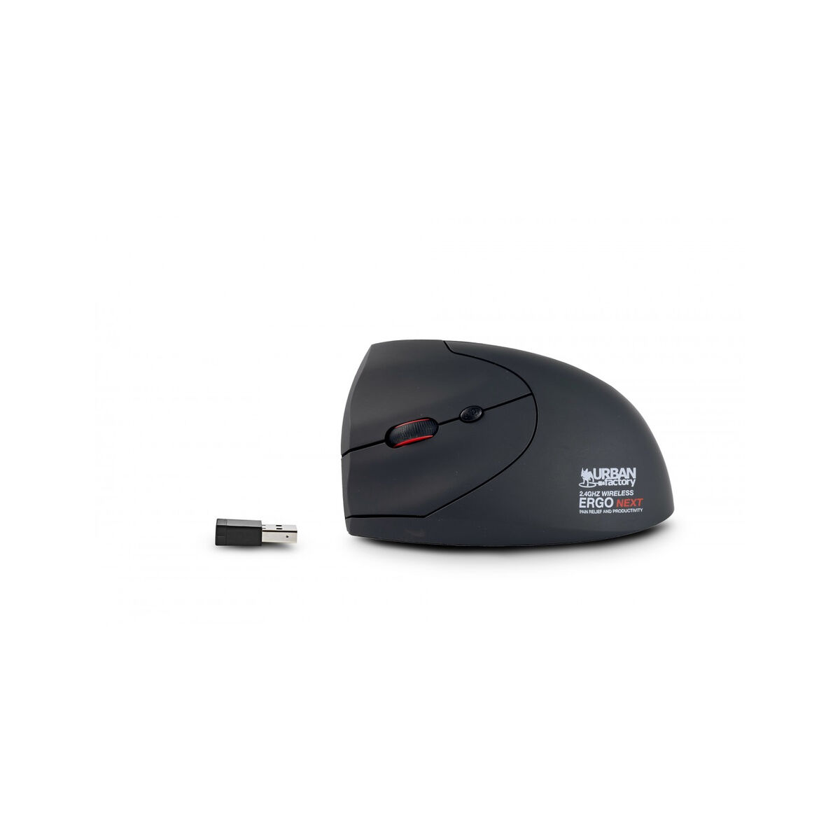 Mus Urban Factory EML20UF-N Svart 1600 dpi - 3