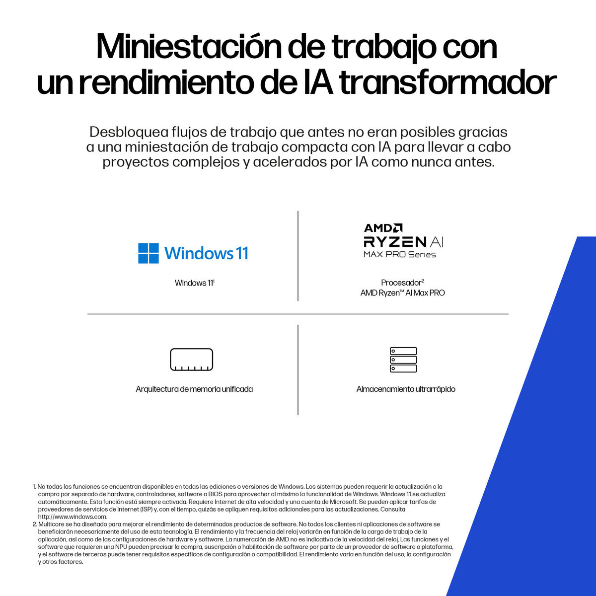 Bordsdator HP A40N0ET#ABE - 2