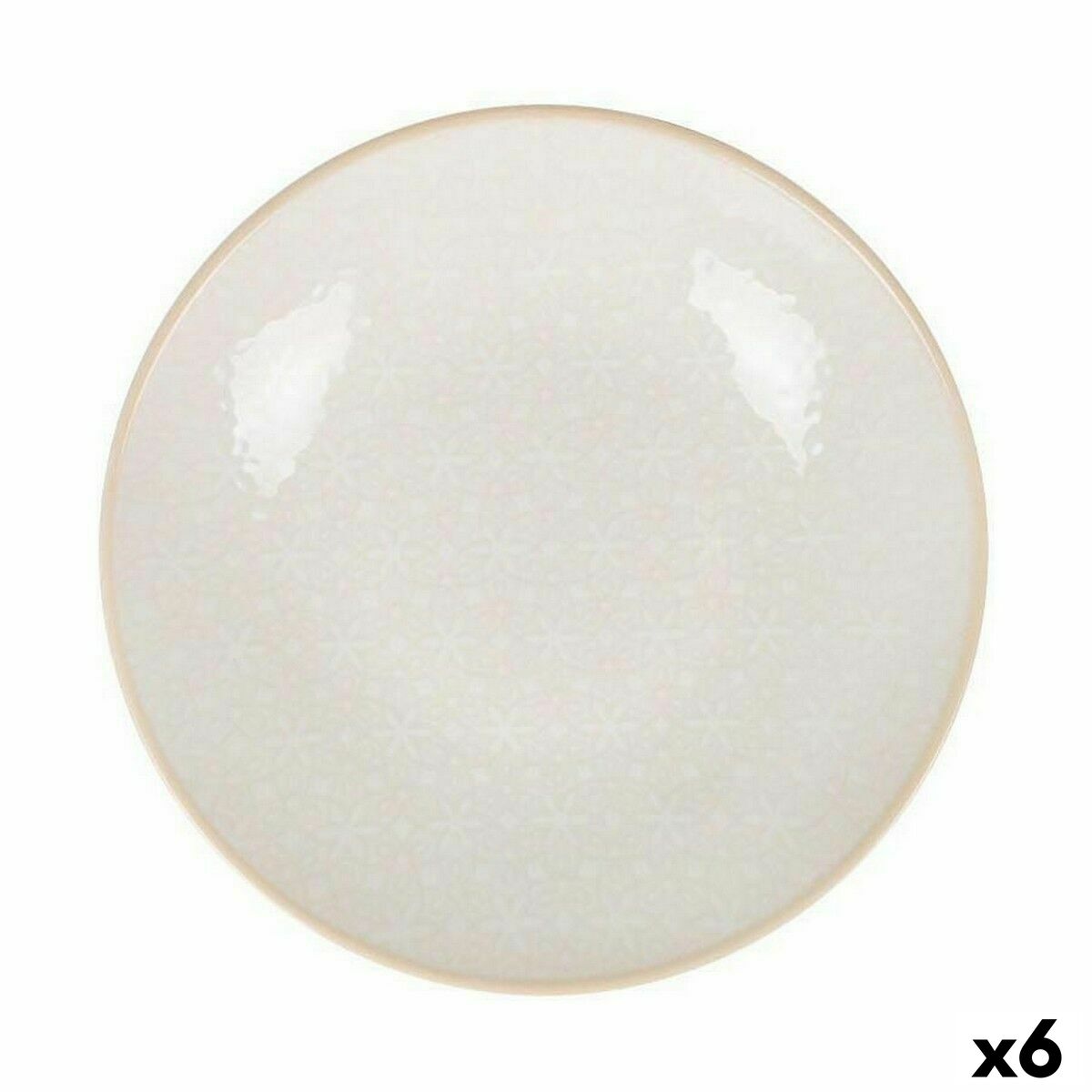 Djup tallrik Santa Clara Moonlight Porslin Ø 20,5 cm (6 antal)