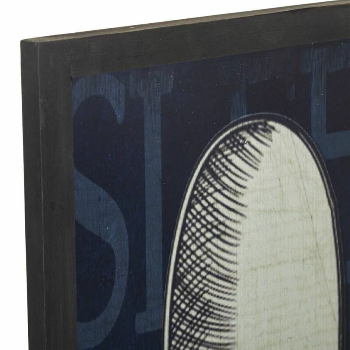 Tavla Alexandra House Living Glas Trä MDF 2 x 93 x 33 cm - 3
