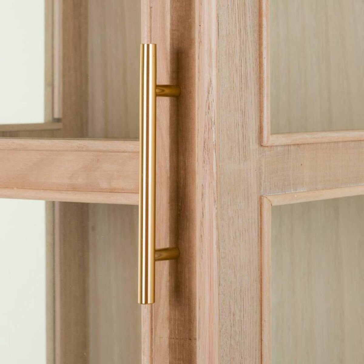 Skåp Alexandra House Living Naturell Trä MDF 173 x 40 x 46 cm - 6