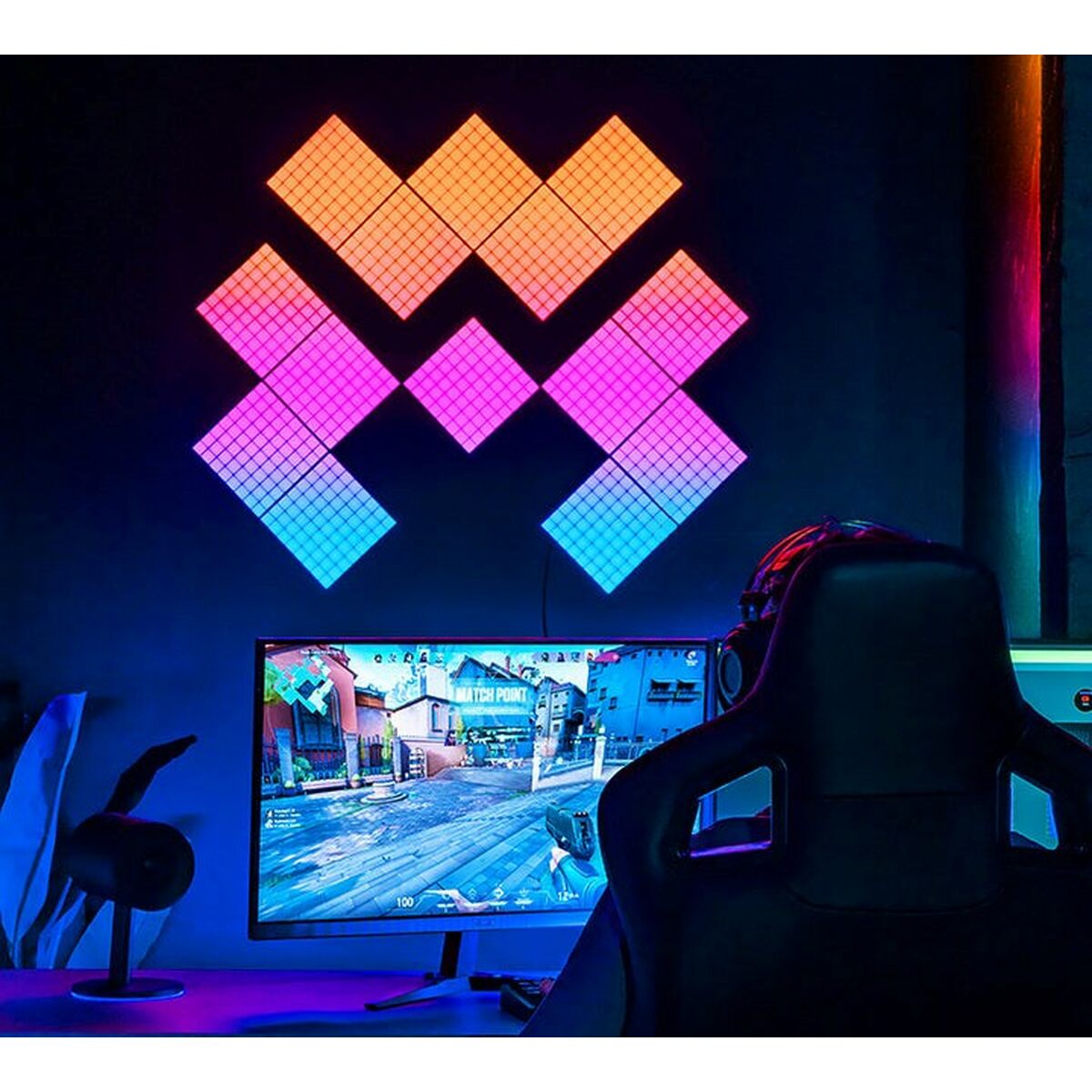 LED-krans Twinkly TWKC100RGB-G Jul 10 W Multicolour - 7