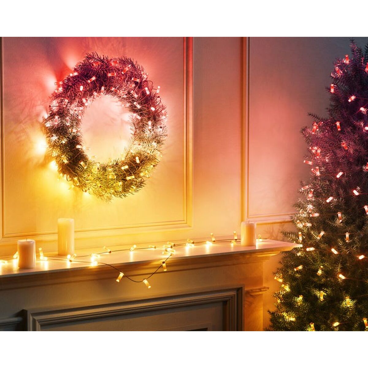 LED-krans Twinkly TWKC100RGB-G Jul 10 W Multicolour - 6