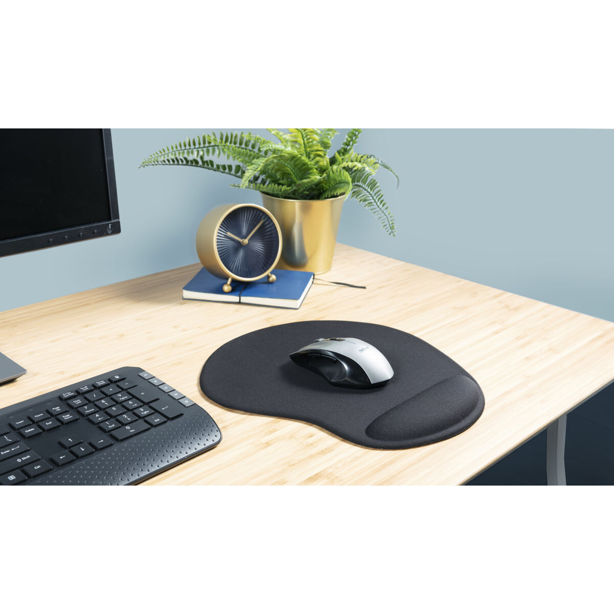 Halkfri matta Trust BigFoot XL Svart - 3