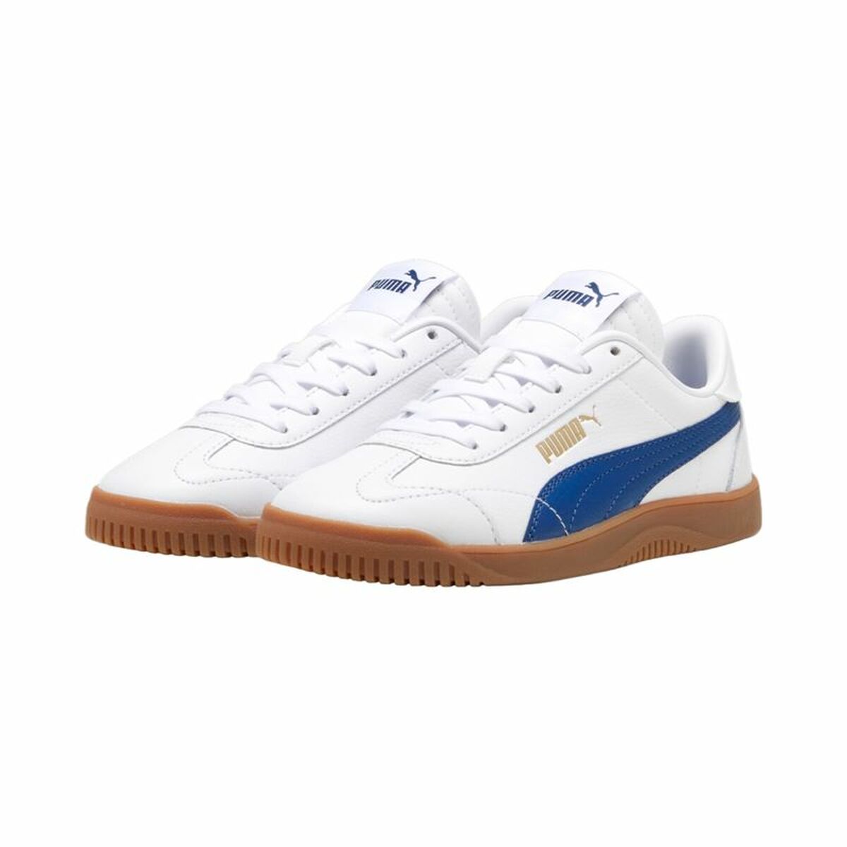 Sportskor Casual Barn Puma Club 5V5 Vit - 4