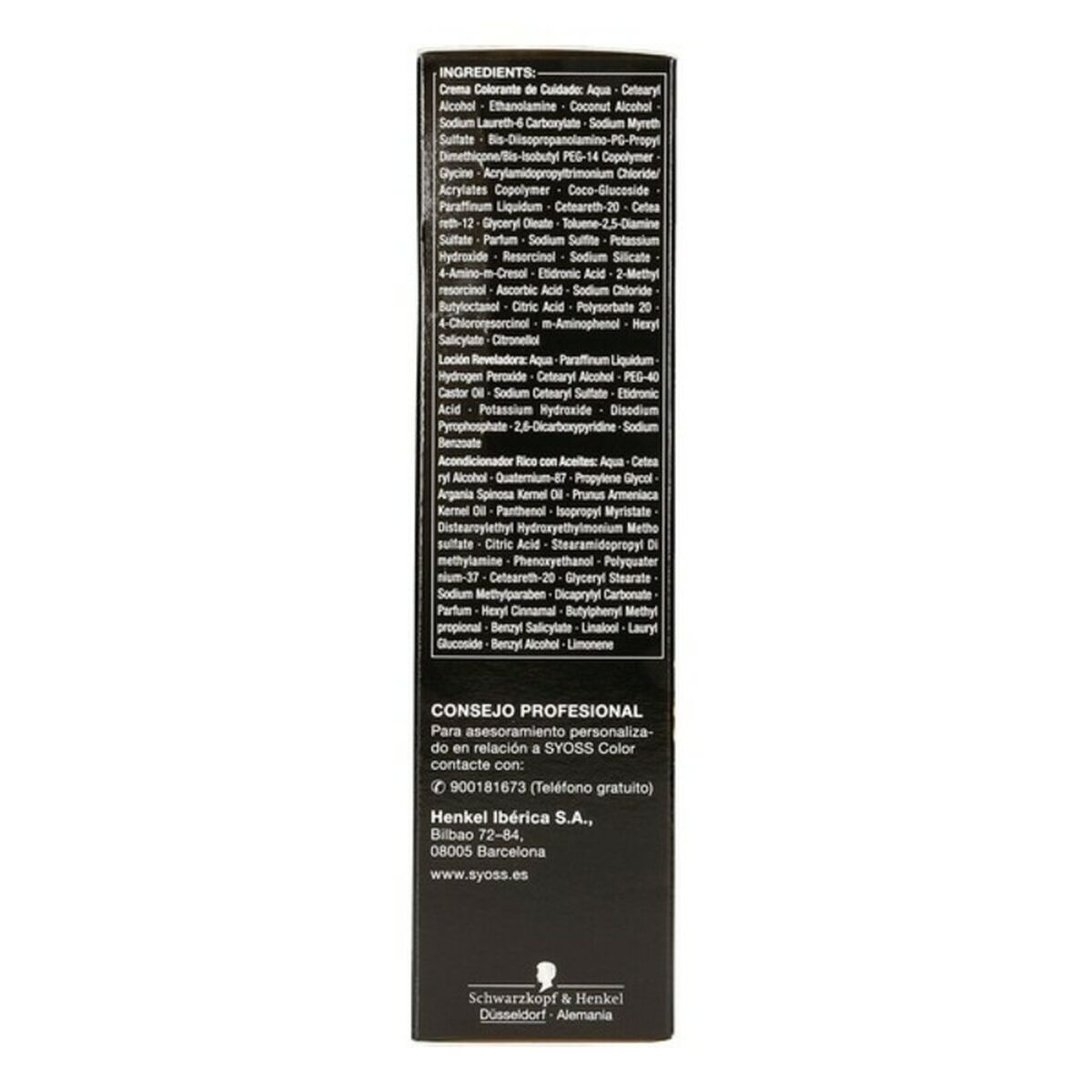 Permanent färg Syoss Olio Intense Naturell Blont Nº 7,10 Platinablont Nº 7.10-Rubio Natural - 10