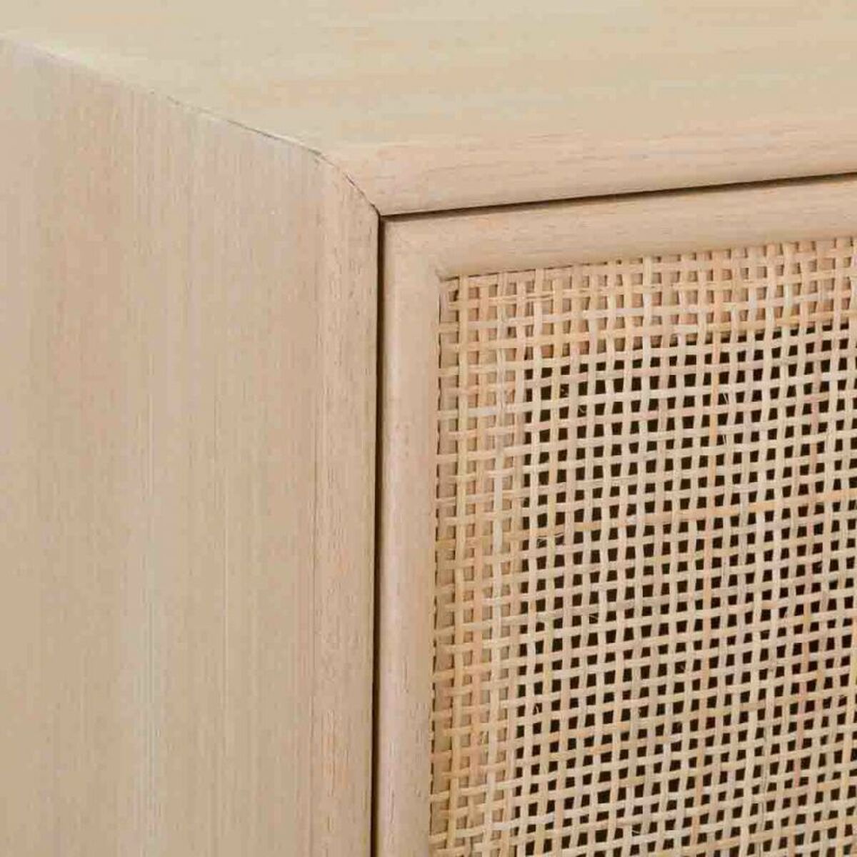 Skåp Alexandra House Living Naturell Trä MDF 37 x 101 x 80 cm - 3