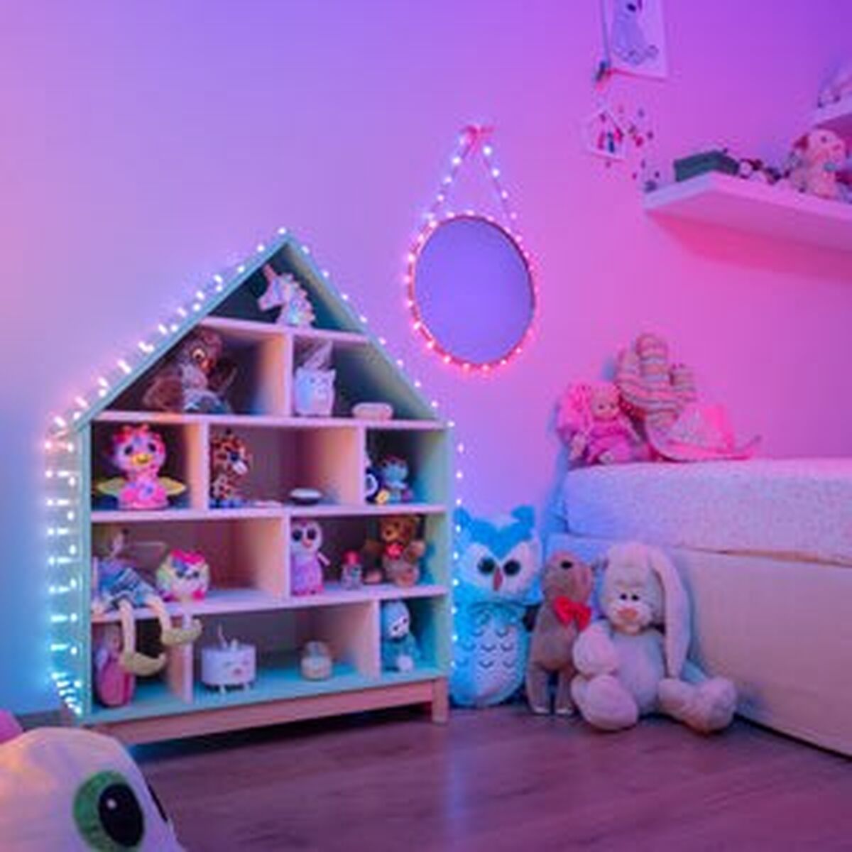 LED-krans Twinkly TWKP200RGB-G Jul 10 W Multicolour - 2