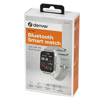 Smartklocka Denver Electronics SW181 GRIS Grå 1,7"