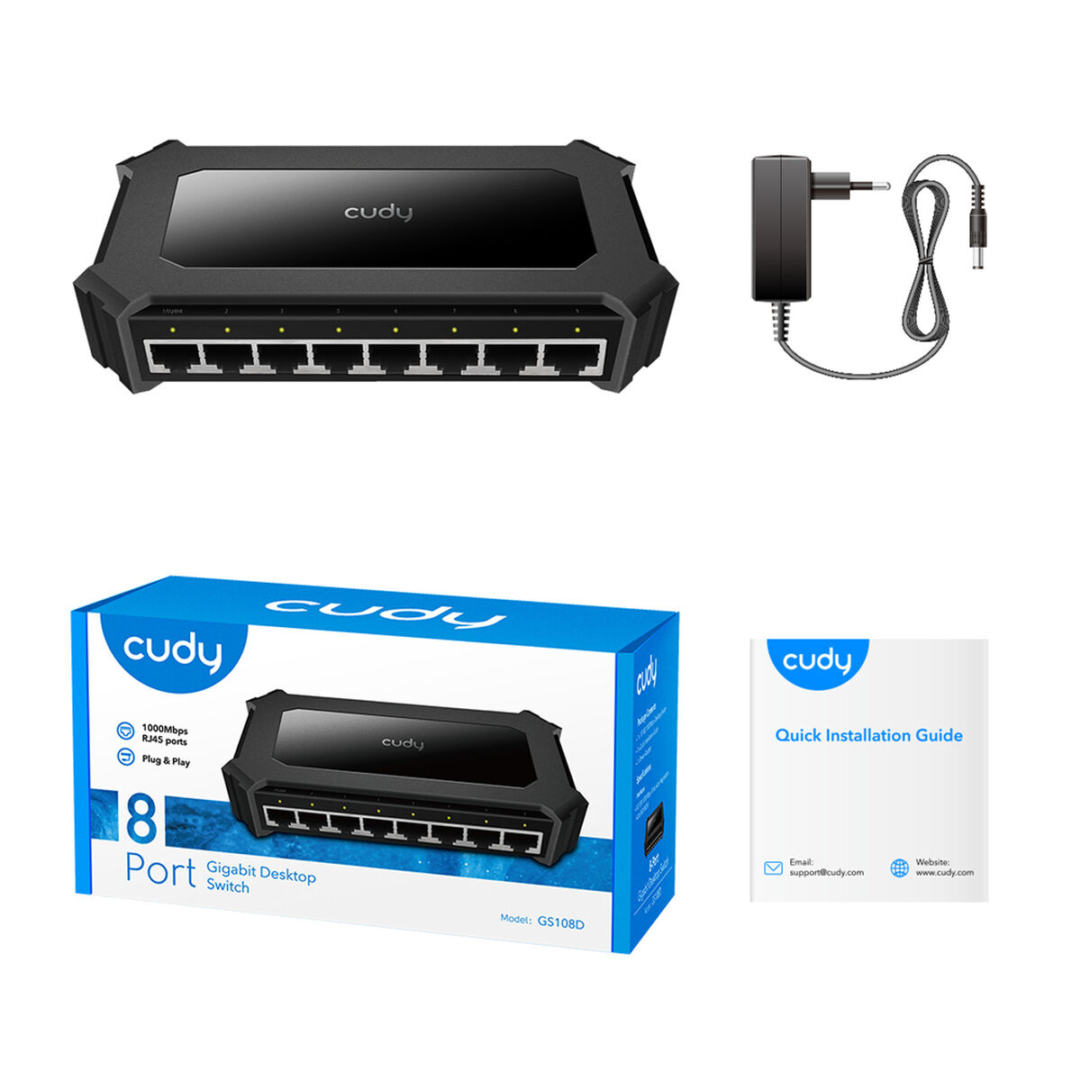Switch Cudy GS108D - 2