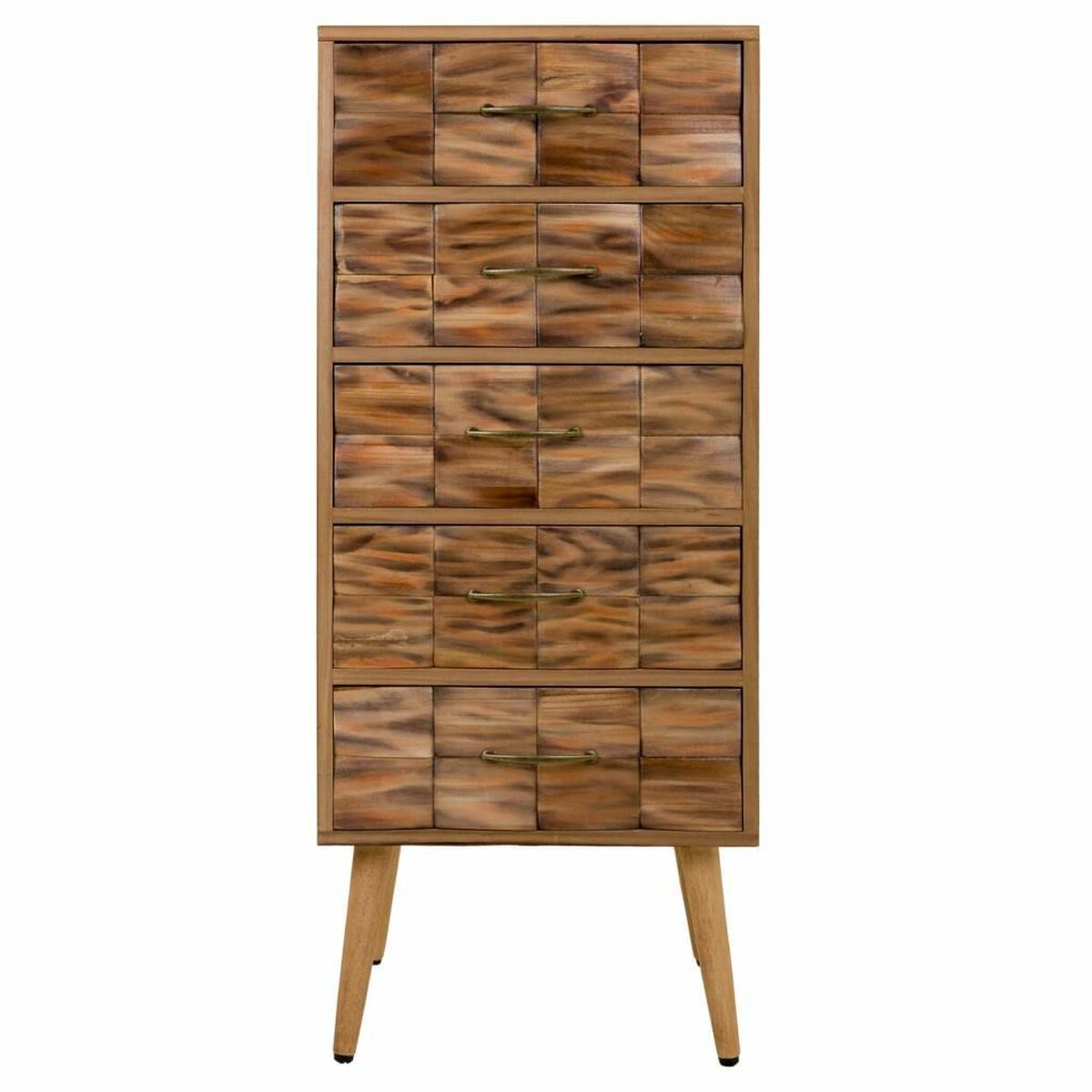 Byrå Alexandra House Living Naturell Paulowniaträ 108 x 38 x 44 cm - 2