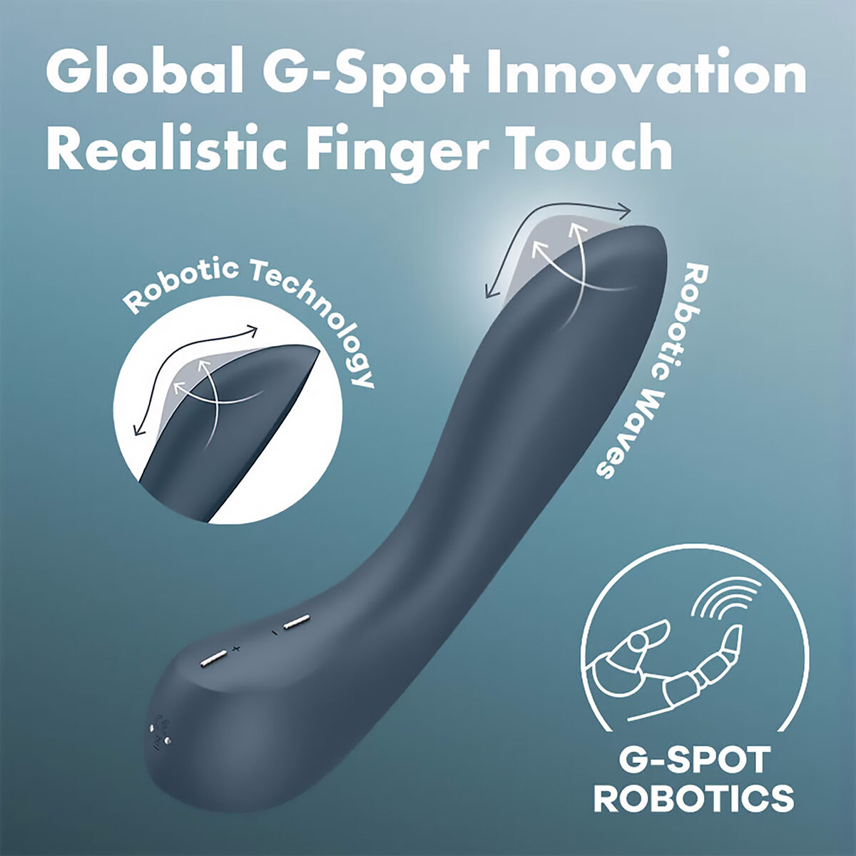 G-spotvibrator Satisfyer Svart - 5