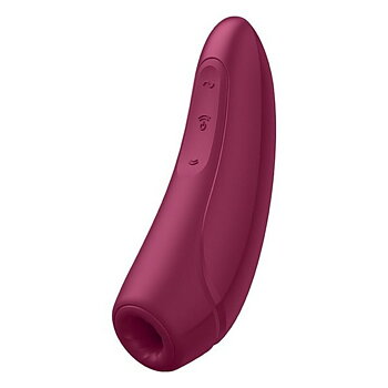Sugstimulator för klitoris Satisfyer Curvy 1+ Bordeaux