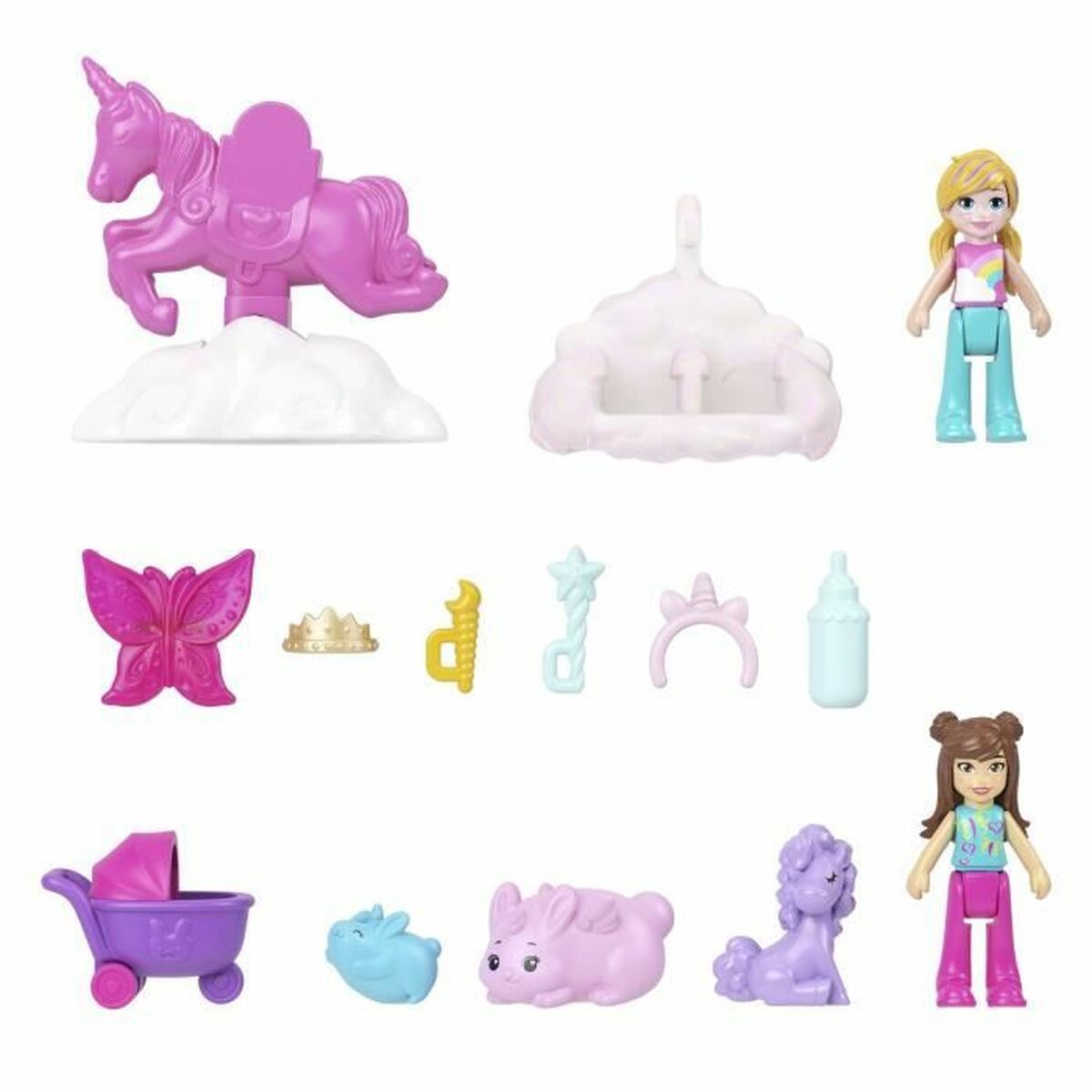 Playset Polly Pocket 16 Delar