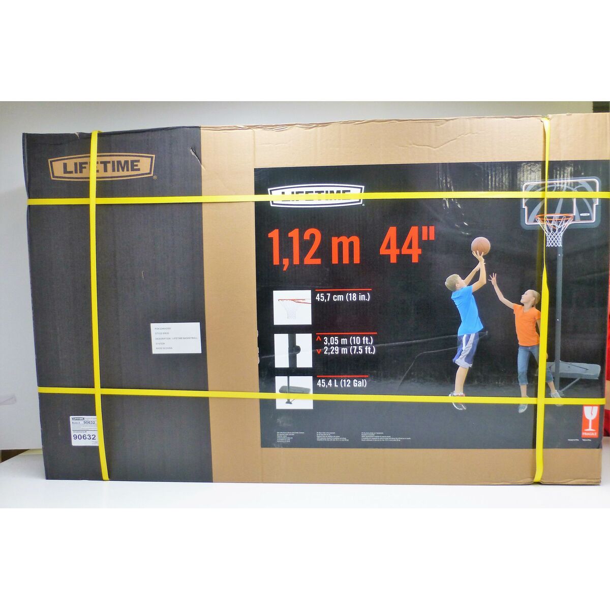 Basketkorg Lifetime 112 x 305 cm - 14