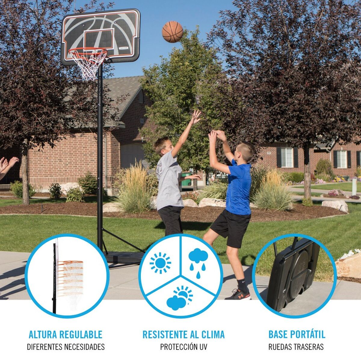Basketkorg Lifetime 112 x 305 cm - 5