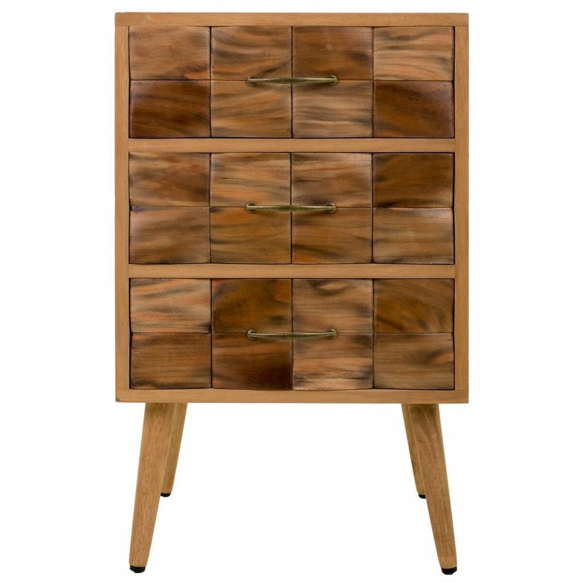 Byrå Alexandra House Living Naturell Paulowniaträ 75 x 38 x 45 cm - 2