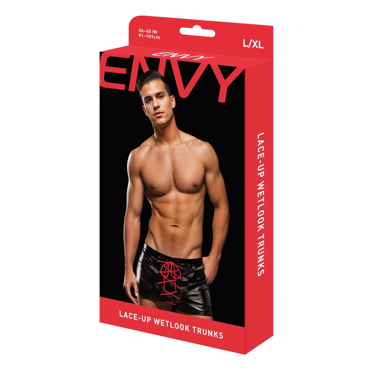 Klassiska underbyxor Envy Svart L/XL - 4