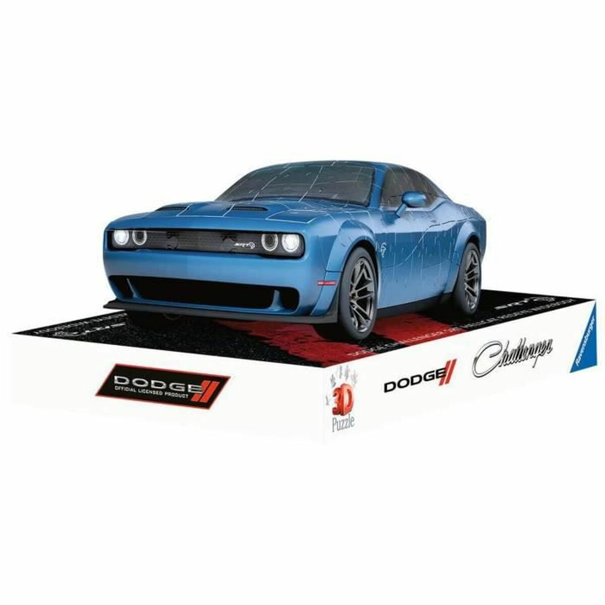Pussel Ravensburger Dodge Challenger Hellcat Redeye Widebody 108 Delar - 3