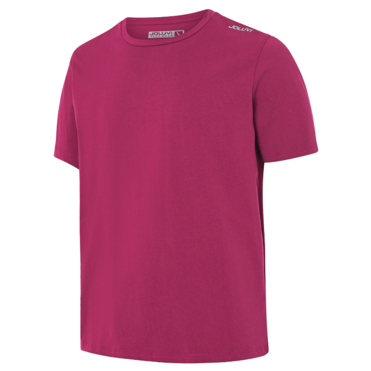 T-shirt med kortärm Dam Joluvi Combed Cotton Purpur - 5