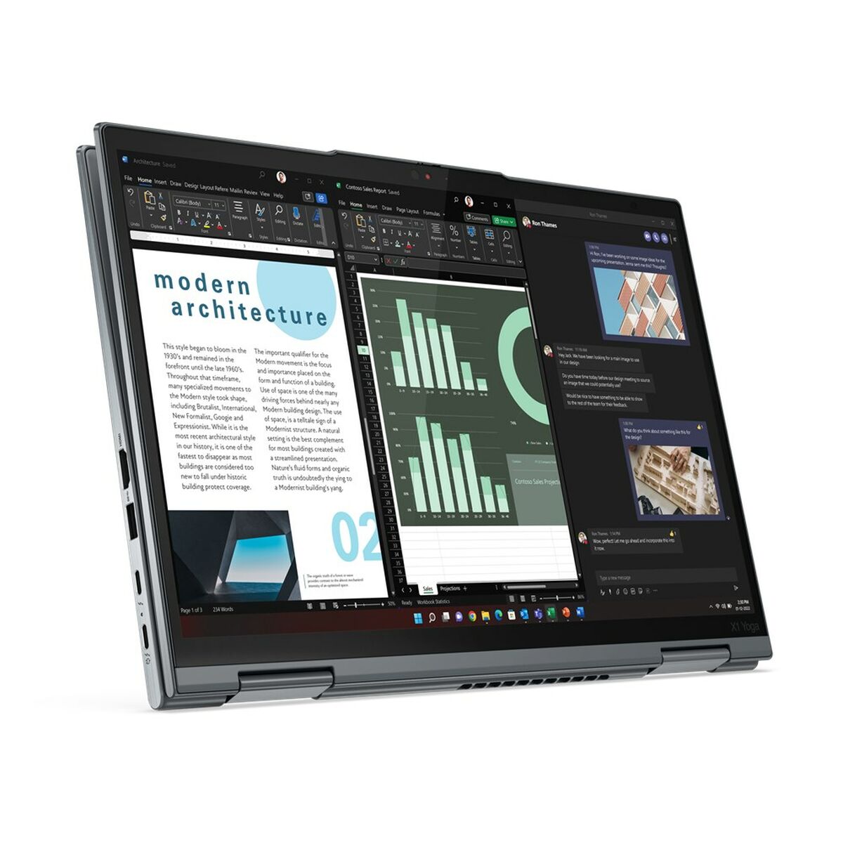 Laptop 2 i 1 Lenovo ThinkPad X1 Yoga 14" Intel Core i7-1355U 16 GB RAM 512 GB SSD QWERTY - 3
