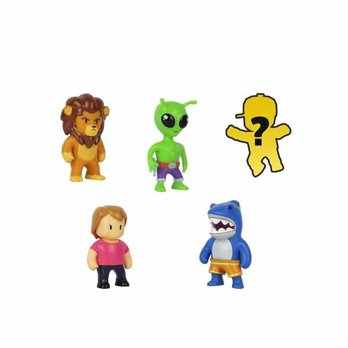 Actionfigurer Bizak Stumble Guys 6 cm - 7