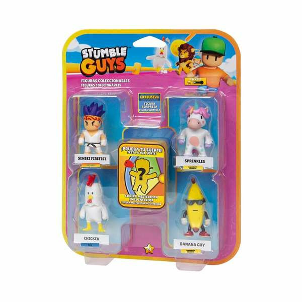Actionfigurer Bizak Stumble Guys 6 cm - 3