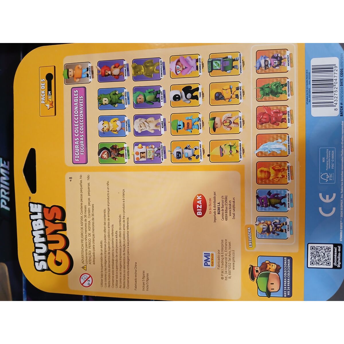 Actionfigurer Bizak Stumble Guys 6 cm - 2