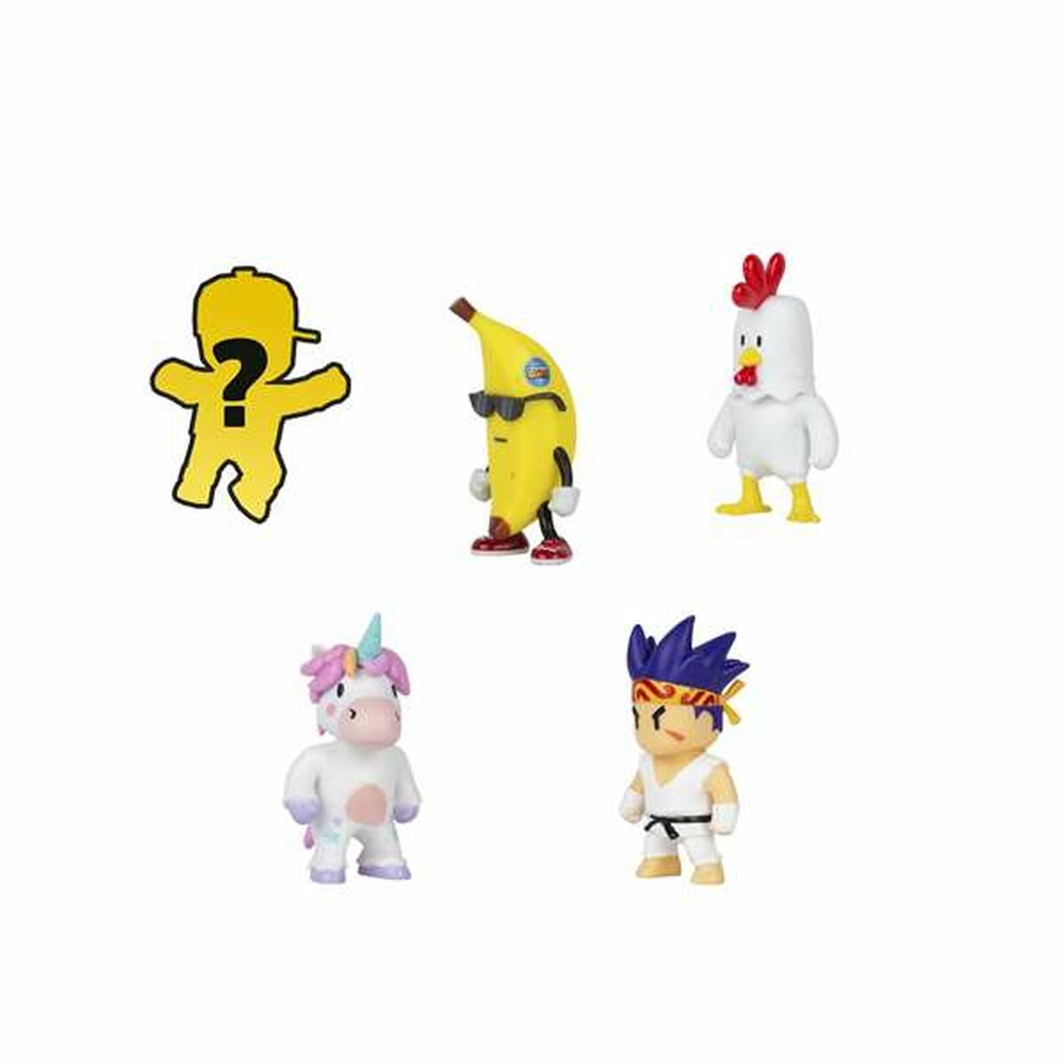 Actionfigurer Bizak Stumble Guys 6 cm - 6