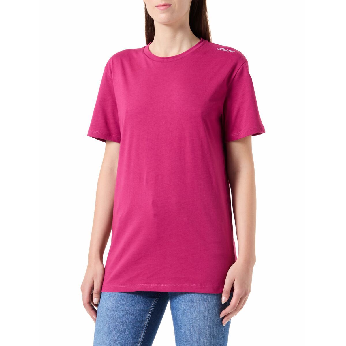 T-shirt med kortärm Dam Joluvi Combed Cotton Purpur