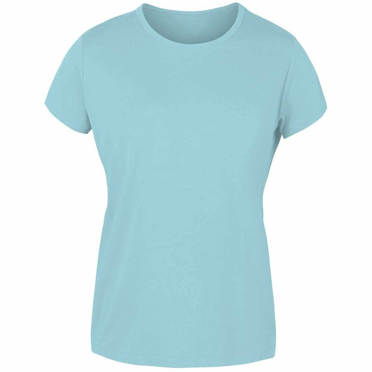 T-shirt med kortärm Dam Joluvi Combed Cotton Blå - 2